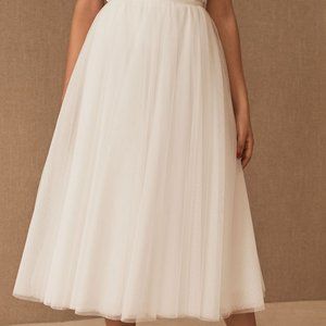Nouvelle Amsale Nadita Skirt (Ivory) Size 0